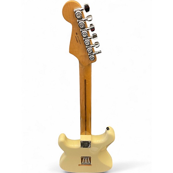 Used Fender Player Stratocaster Vintage White Solid Body Electric Guitar
