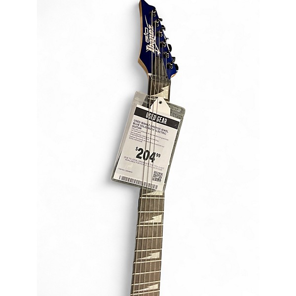 Used Ibanez GRGR120 Jewel Blue Solid Body Electric Guitar