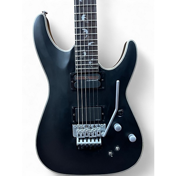 Used Schecter DAMIEN PLATINUM MATTE BACK Solid Body Electric Guitar