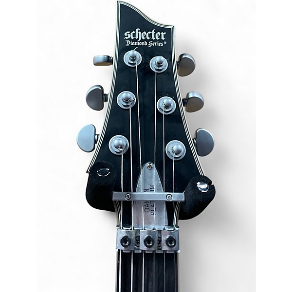 Used Schecter DAMIEN PLATINUM MATTE BACK Solid Body Electric Guitar