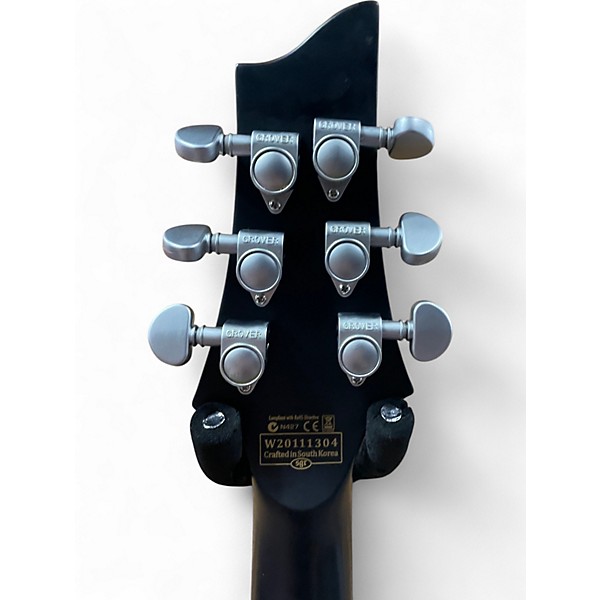 Used Schecter DAMIEN PLATINUM MATTE BACK Solid Body Electric Guitar