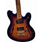 Used Squier Affinity Series Starcaster 2 Color Sunburst Hollow Body Electric Guitar