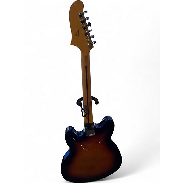 Used Squier Affinity Series Starcaster 2 Color Sunburst Hollow Body Electric Guitar