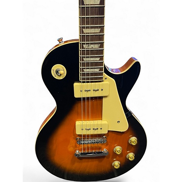 Used Gearit GLP100 Tobacco Burst Solid Body Electric Guitar