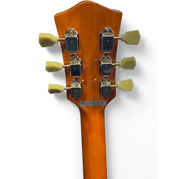 Used Gearit GLP100 Tobacco Burst Solid Body Electric Guitar