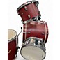 Used Ludwig 5 Piece Backbeat Elite Ruby Grain Drum Kit
