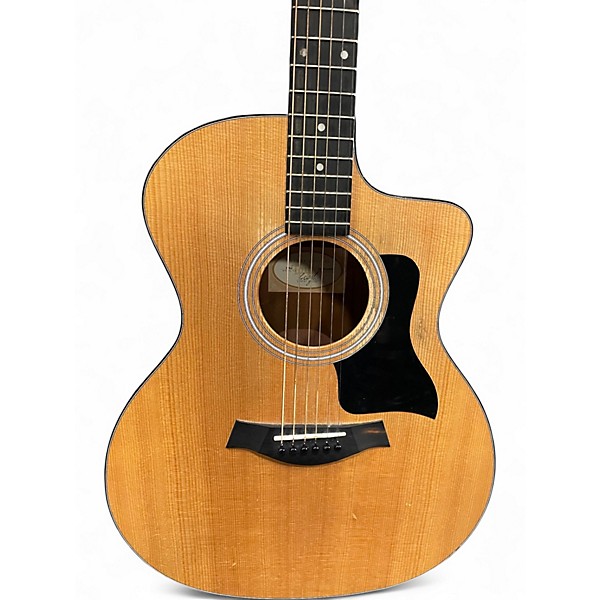 Used Taylor 114CE Natural Acoustic Electric Guitar