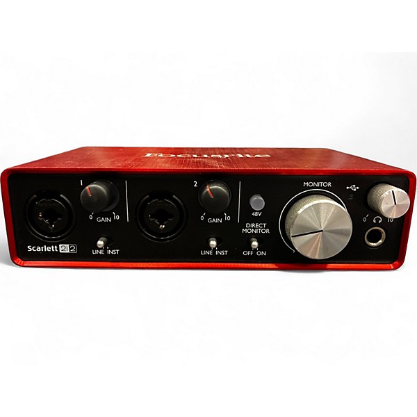 Used Focusrite Scarlett 2i2 Audio Interface
