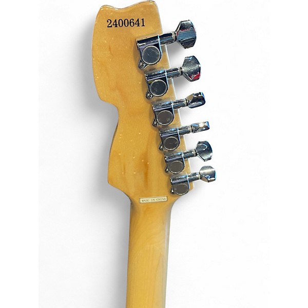 Used Univox RIPPER Black Solid Body Electric Guitar