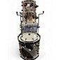 Used DW 4 Piece Design Series Acrylic Clear Drum Kit thumbnail