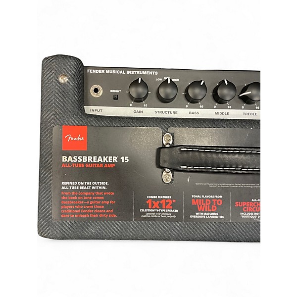 Used Fender Bassbreaker 15W Tube Guitar Amp Head