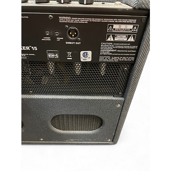 Used Fender Bassbreaker 15W Tube Guitar Amp Head