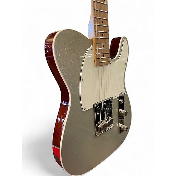 Used Reverend eastsider e Silver Solid Body Electric Guitar