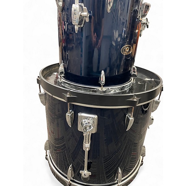 Used TAMA 4 Piece Imperialstar Black Drum Kit