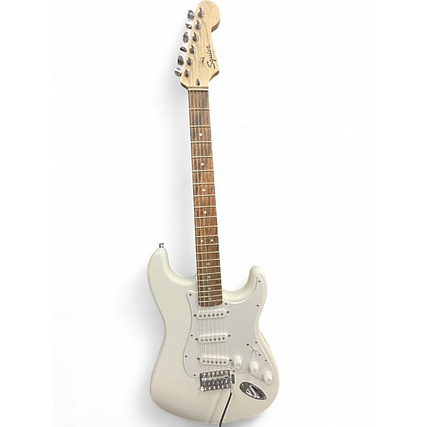 Used Squier SONIC STRATOCASTER Arctic White Solid Body Electric Guitar