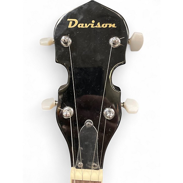 Used Davison 5 STRING Natural Banjo