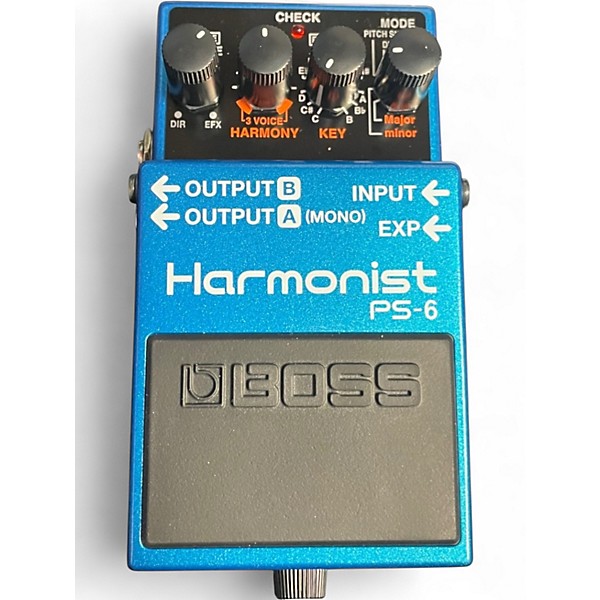 Used BOSS PS6 Harmonist Effect Pedal