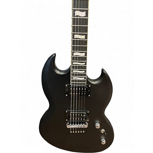 Used Fesley FSG350 Black Solid Body Electric Guitar