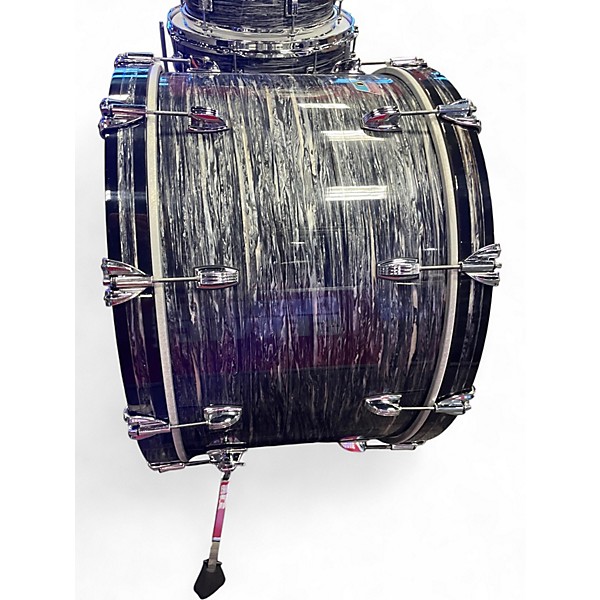 Used Ludwig 3 Piece Classic Maple Pro Beat Black Drum Kit