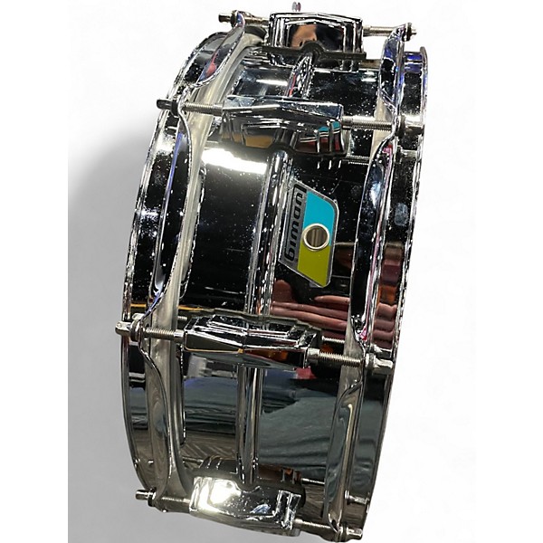 Used Ludwig 4.5X14 Supraphonic Snare Chrome Silver Drum