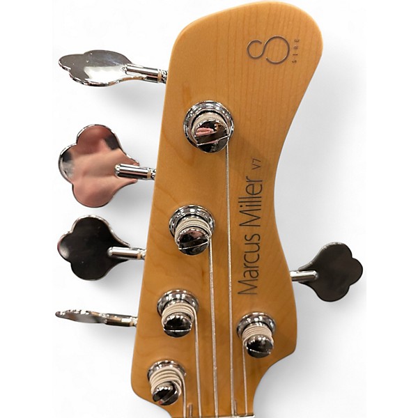 Used Sire Marcus Miller V7 Vintage Alder 5 String Natural Electric Bass Guitar