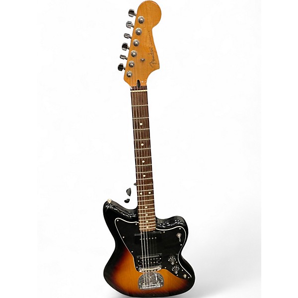 Used Fender Blacktop Jazzmaster 2 Color Sunburst Solid Body Electric Guitar