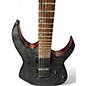 Used Ibanez RG6003FM Trans Black Solid Body Electric Guitar