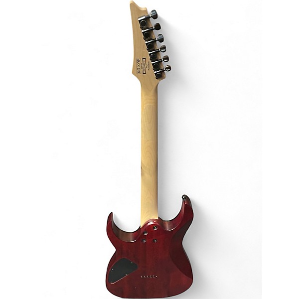 Used Ibanez RG6003FM Trans Black Solid Body Electric Guitar