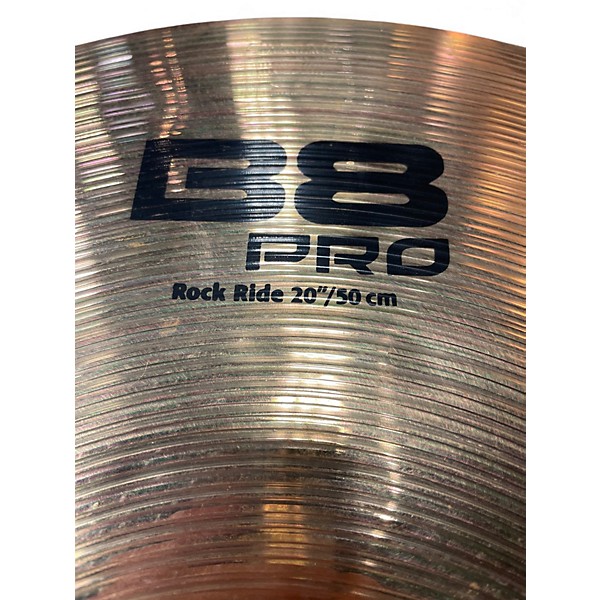 Used SABIAN 20in B8 Rock Ride Cymbal
