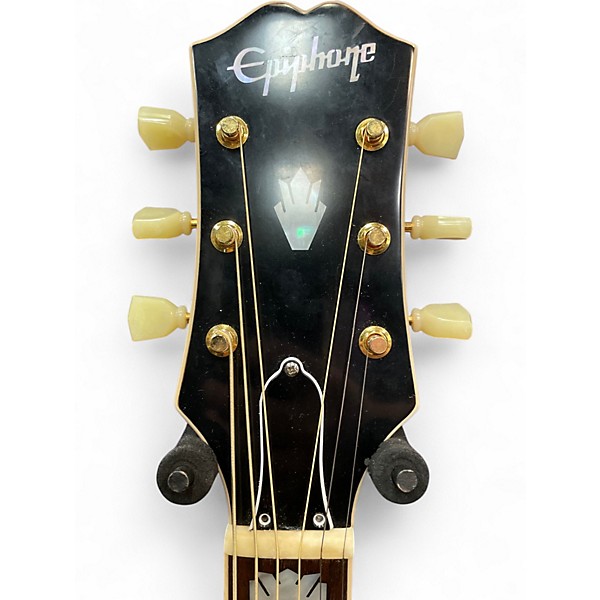 Used Epiphone Inspired By Gibson J200 Natural Acoustic Electric Guitar