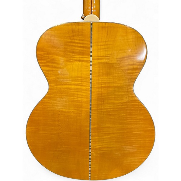 Used Epiphone Inspired By Gibson J200 Natural Acoustic Electric Guitar