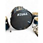 Used TAMA 6 Piece Imperialstar Blue Drum Kit thumbnail