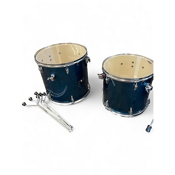 Used TAMA 6 Piece Imperialstar Blue Drum Kit