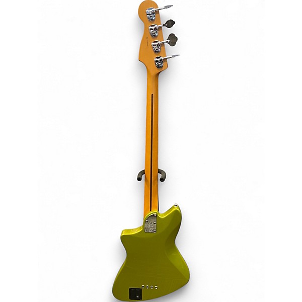 Used Fender American Ultra II Meteora Green Electric Bass Guitar