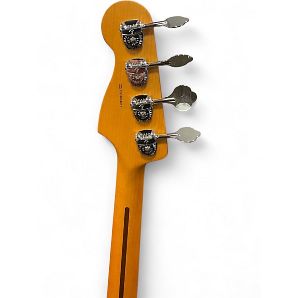 Used Fender American Ultra II Meteora Green Electric Bass Guitar