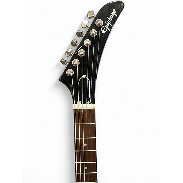 Used Epiphone Explorer Olive Green Drab Solid Body Electric Guitar