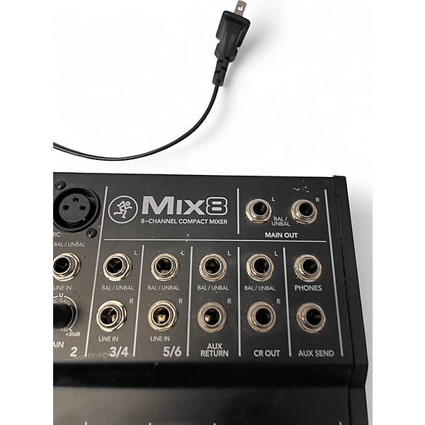 Used Mackie MIX 8 Unpowered Mixer