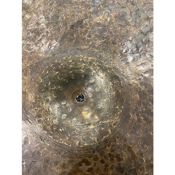 Used MEINL 15in Byzance Dark Hi Hat Bottom Cymbal