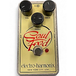Used Electro-Harmonix Soul Food Overdrive Effect Pedal