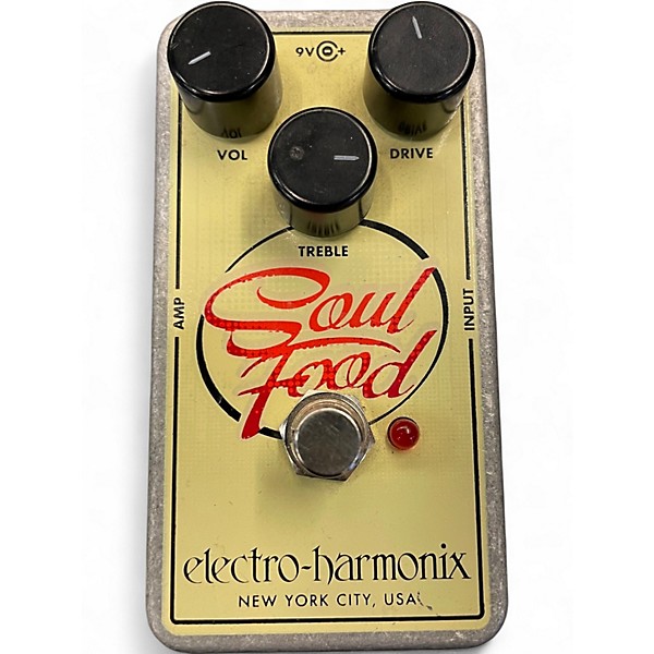 Used Electro-Harmonix Soul Food Overdrive Effect Pedal