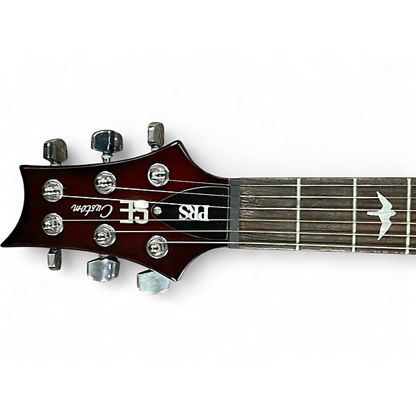 Used PRS SE Custom 24 2 Color Sunburst Solid Body Electric Guitar