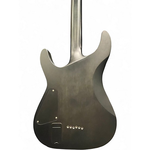 Used Schecter Guitar Research C1 Platinum Black Solid Body Electric Guitar