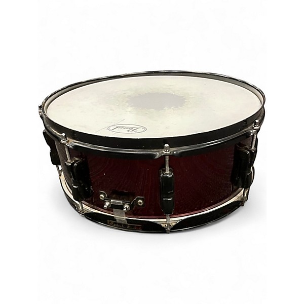 Used Pearl 14in Soundcheck SNARE Burgundy Drum