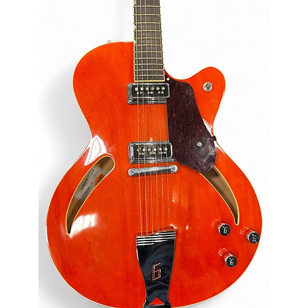 Used Gretsch Guitars G3140 Trans Orange Hollow Body Electric Guitar