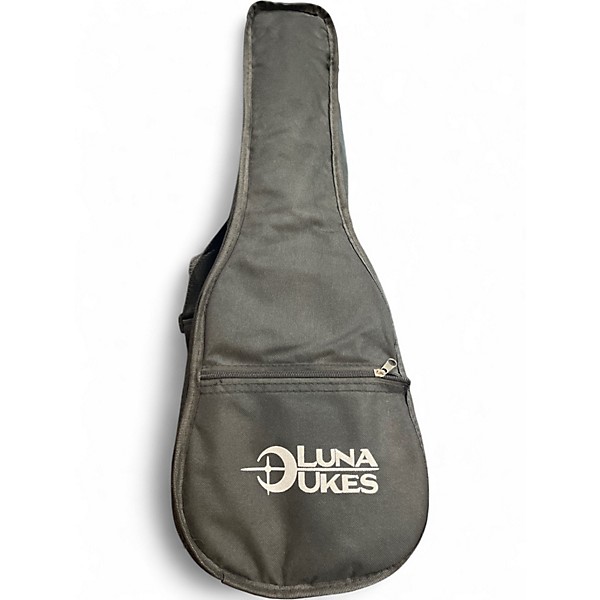 Used Luna UKE TC MAH Brown Ukulele