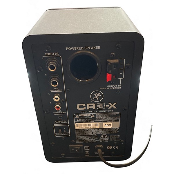 Used Mackie CR3-X Pair Powered Monitor