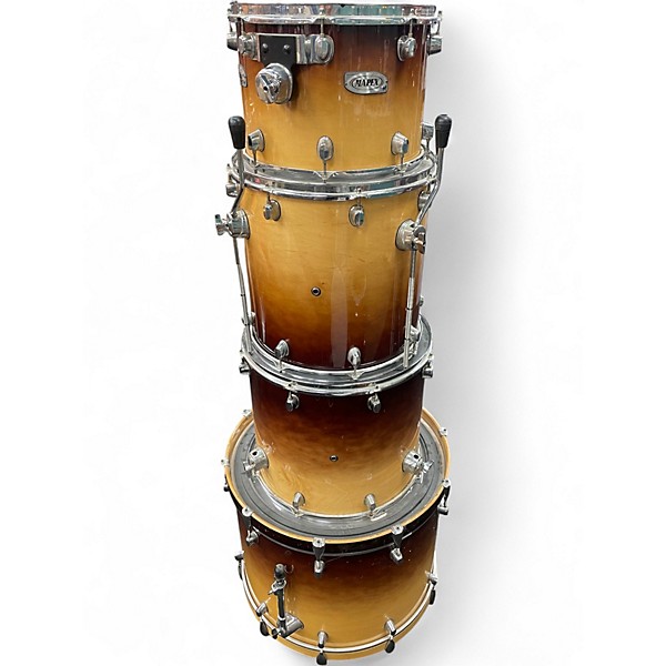 Used Mapex 4 Piece PRO M Faded Tobacco Drum Kit