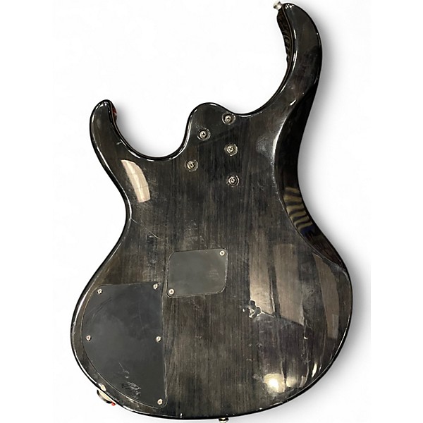 Used Ibanez BTB406 Trans Gray Electric Bass Guitar