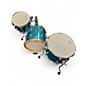 Used SONOR 3 Piece Martini Special Edition Blue Sparkle Drum Kit