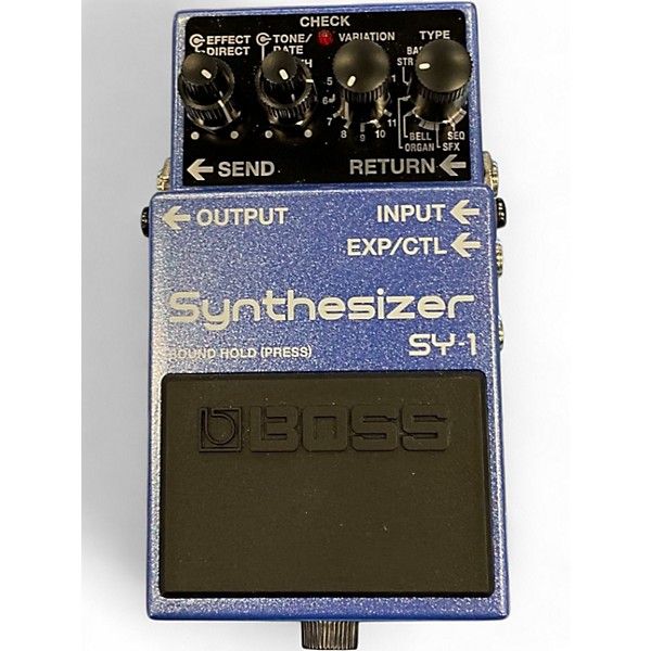 Used BOSS SY-1 Synthesizer Effect Pedal